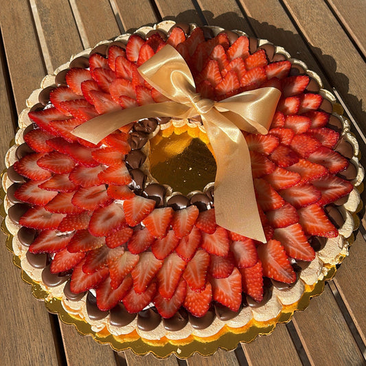 Christmas Wreath Pavlova