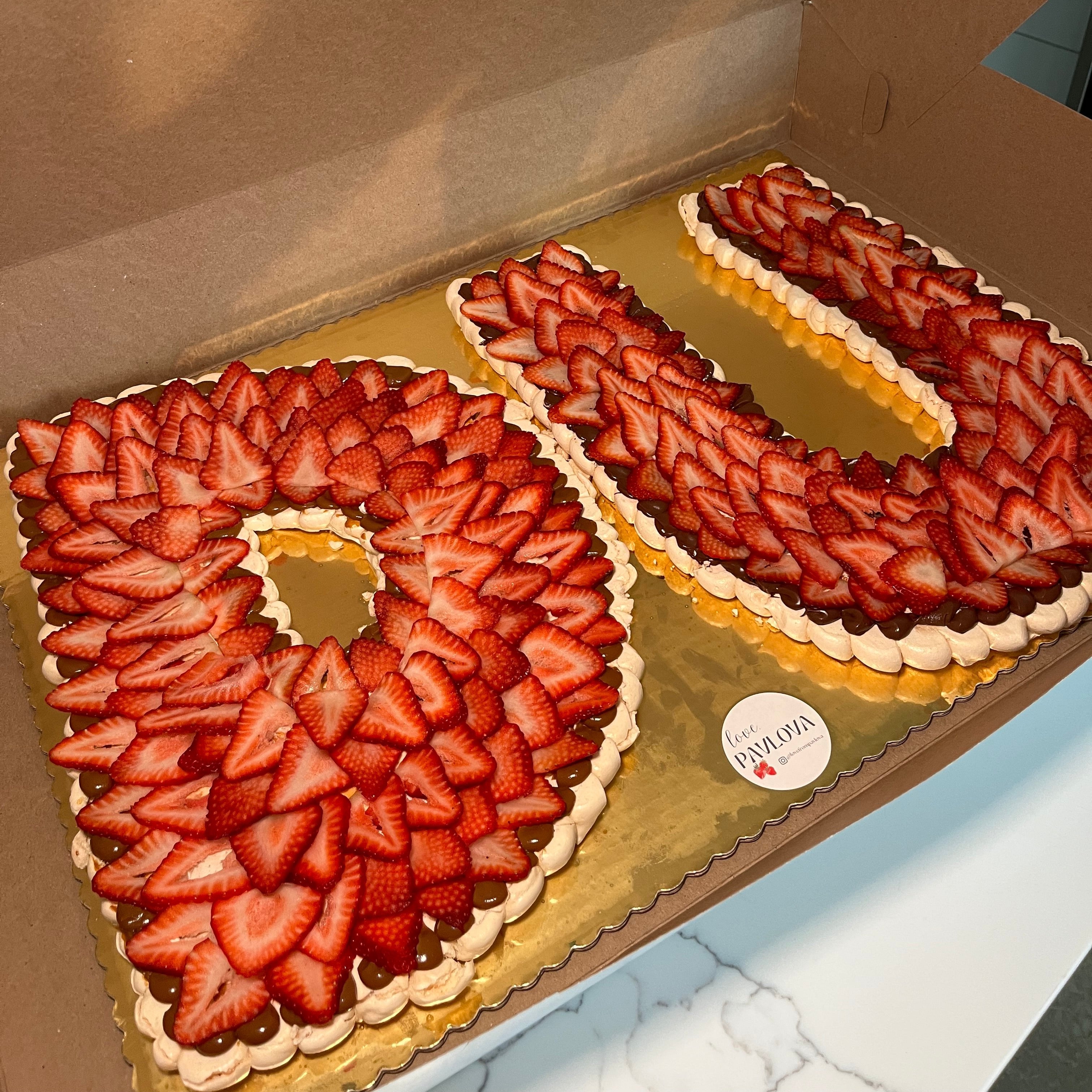 Two Digit/Number Pavlova – Love, from Pavlova