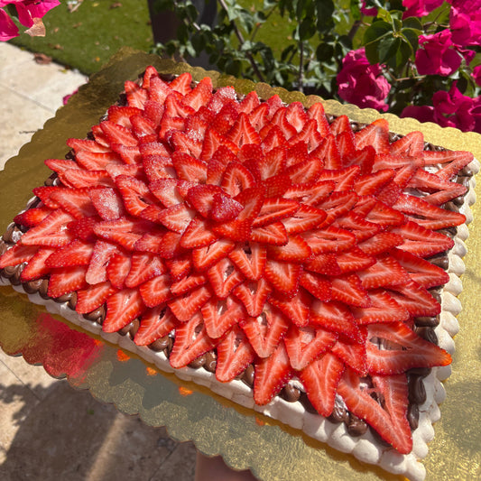 Nutella Rectangle Pavlova