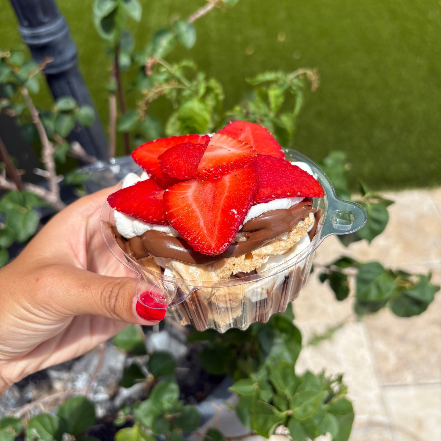 Nutella Pavlova Parfait