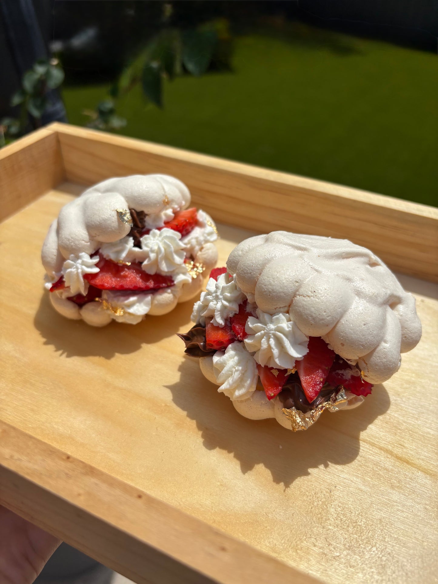 Seashell Pavlovas